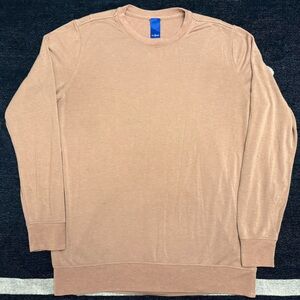 Kit and Ace Wool Blend Long Sleeve Pullover Shirt